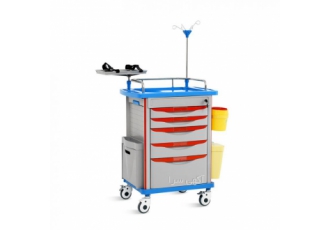 ترالی اورژانس ABS ترالی اورژانس ABS برند STEEL POWER ابعاد ارتفاع طول
