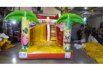 انواع سرسره بادی و قصر بادی