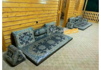 قیمت سرویس شاه نشین ، تولید پشتی ترمه