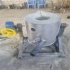 کوره صنعتی ثابت دوار گیربکسی قالکاری شیشه گری اتاقک ی قبری در اصفهان