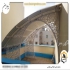 سایبان فلزی پارکینگ خودرو و حیاطی مدرن در مشهد به روزترین سایبان فلزی