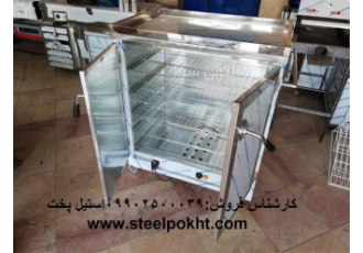 ترولی گرم خانه دار در اصفهان ترولی گرمخانه دار بیمارستانی جهت گرم