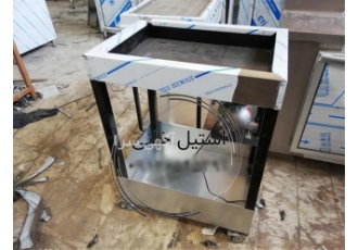 تولید و طراحی کانتر گرم استیل با کیفیت عالی