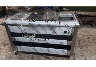 فروش کانتر گرم غذا استیل در تهران فروش کانتر گرم غذا صنعتی تولید و فروش