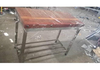 عرضه و توزیع میز کار استیل صنعتی در تهران ابعاد استاندارد میز کار استیل