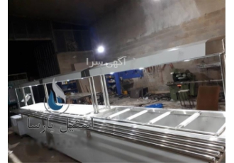 فروش خط سلف استیل در تهران تولید و فروش خط سلف سرویس آشپزخانه صنعتی