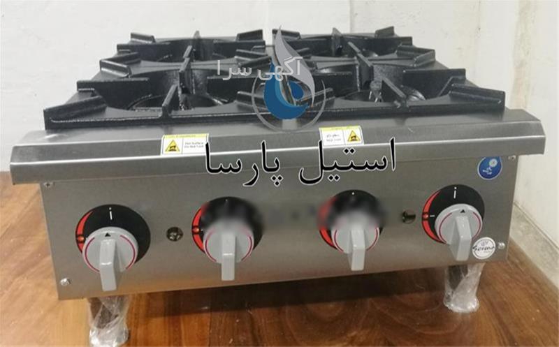 اجاق گاز رومیزی چهار شعله
