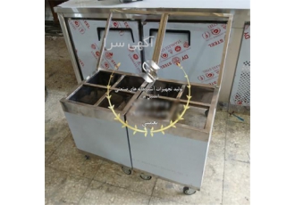 تولید سطل سیخ استیل بزرگ با طراحی مدرن و کاربردی