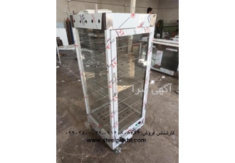 گرمخانه شیشه ای ۸طبقه ویترینی در اصفهان گرمکن ویترینی 8طبقه یکی