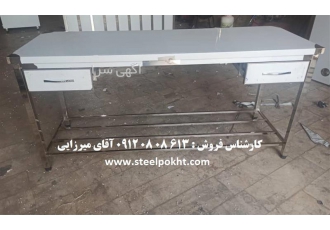 میز استیل صنعتی کشو دار میز کار استیل صنعتی در کرج میز استیل صنعتی