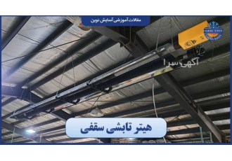 گرمایش بهینه و صرفه‌جویی اقتصادی با هیتر تابشی گرماتاب و سیستم گرمایش سقفی