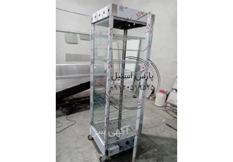 فروش گرمخانه شیشه ای استیل صنعتی گرمخانه در تهران فاصله ی طبقات این فر