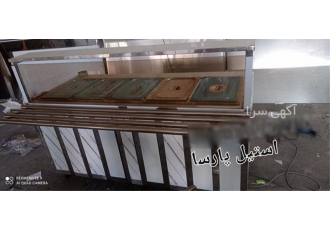 فروش کانتر گرم استیل کانتر در تهران کانتر گرم تاپینگ گرم جهت گرم
