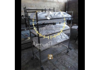 ترولی آبچکان ۳ طبقه در زنجان ترولی آبچکان در ابعاد طول 130 عرض 55
