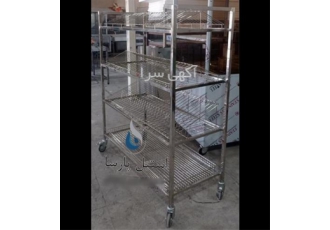 عرضه ی ترولی آبچکان استیل در تهران ترولی آبچکان استیل با ابعاد و اندازه