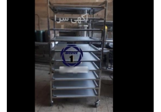 گاری حمل دیگ استیل در تهران فروش گاری حمل دیگ استیل برای جابه جایی
