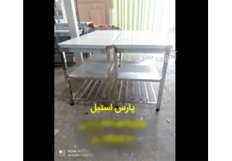 فروش میزکار استیل در تهران جنس استیل در برابر ضربه های مختلف مانند ضربه