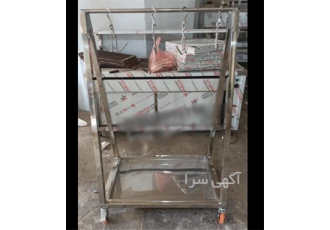 فروش و تولید ترولی حمل گوشت استیل