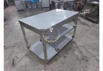 فروش ویژه میز کار صنعتی چرخدار و لبه دار با قیمت مناسب در تهران آیا