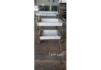 ساخت ترولی حمل غذا استیل قیمت مناسب در تهران ترولی حمل غذا جهت حمل غذا