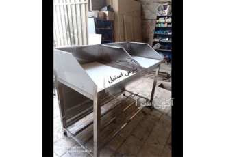 فروش میز صنعتی خرد کردن مرغ و ماهی با کیفیت عالی