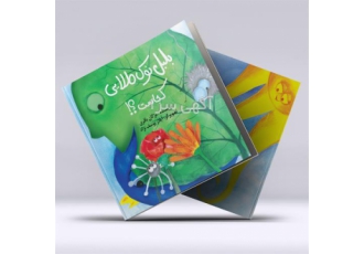 طراحی رو جلد و صحفه های داخلی و تصویرسازی