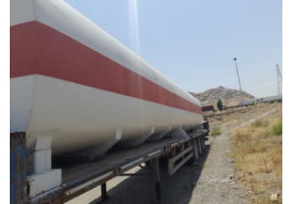 تانکر ۶۰ هزار لیتری تانکر 60 هزار لیتری ورق ضخیم 4 خانه 4 شیر تانکر