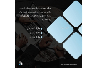 خدمات بازاریابی تحقیقات بازار بازارسازی لانچ اپلیکیشن موسسه توسعه