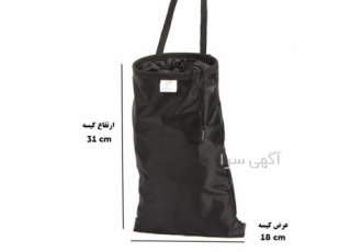 کیسه زباله داخل ماشین تمیزی در سفر در تهران با کیسه زباله داخل ماشین