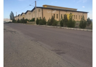 زمین ۳ نبش ۳ ۴ هکتار سوله ۴۱۵۰ متر شهرک اشراق زنجان زمین 3 نبش 33401
