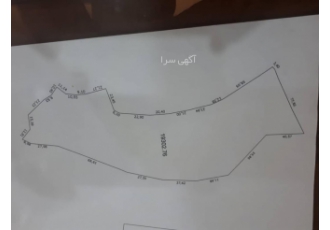 فروش زمین کشاورزی فروش نزدیک به دو هکتار زمین کشاورزی رو به روی بی بی