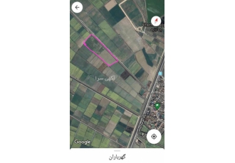 ۵۶۰۰۰ متر واقع در میاندرود گهرباران روستای دلمرز کشاورزی شالیزاری دارای