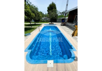 استخر پیش ساخته زرفام فروش استخر جکوزی پیش ساخته تخت استخری فایبر گلاس