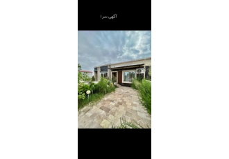 ویلا طرح نیم پیلوت کلاسیک در رویان نور فلت نما مدرن 130 متر زمین 80 متر