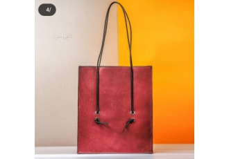 کیف دست دوز کاملا چرم
