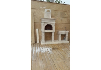باربیکیو سنگی ارزان و لاکچری صنایع سنگ آرکستون گروه تولیدی آرکستون