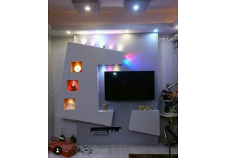 مجری کناف مجری کناف شبکه 60 60 اجرای دیوار پارتیشن سقف کاذب جا تی وی