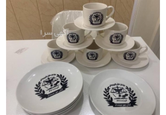 طراحی و چاپ روی ظروف در مشهد چاپ روی ظروف چینی با انواع طرح های دلخواه