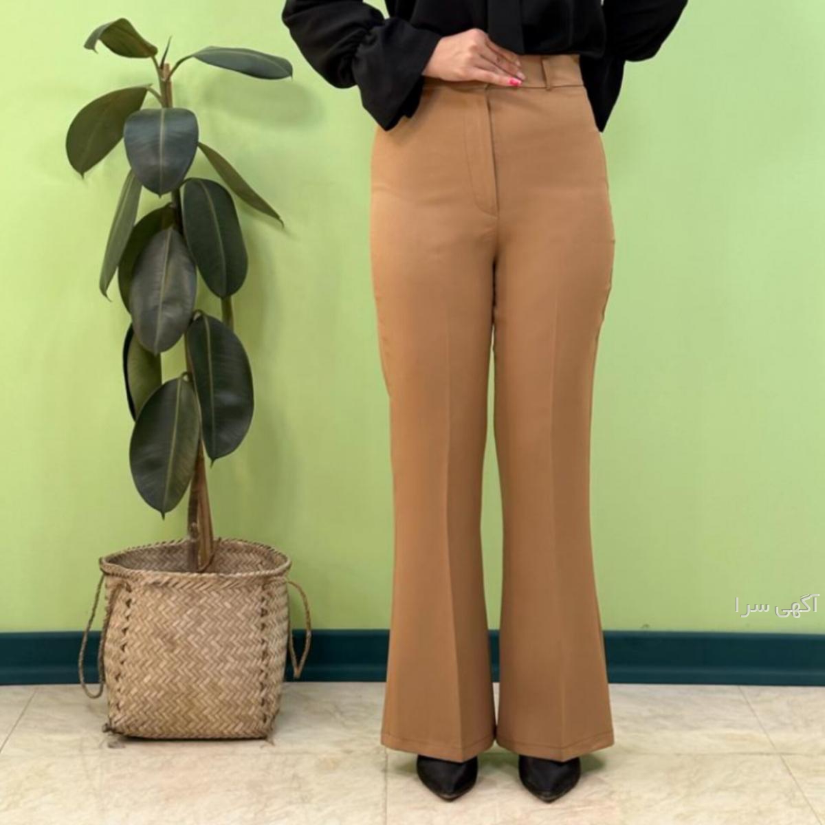 خرید شلوار دمپا گشاد پارچه ای
