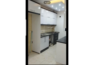 کابینت نو کابینت نو استفاده نشده همراه با گاز رو میزی سینک هود توکار