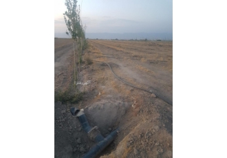 زمین با موقعیت عالی