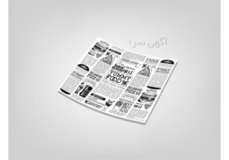 چاپ Table Mat زیر بشقابی زیر سینی گلاسه ۱۳۵ گرم در قم چاپ Table Mat
