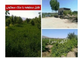 زمین زراعی و باغی 4/4 هکتار در شهرستان خوی