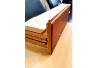پارکت تمام چوب تامین چوب ترمو در ضخامت های 16 19 26 42و در عرضهای