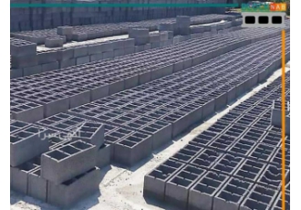 فروش بلوک سیمانی فروش و پیش فروش بلوک سیمانی ابعاد 14 times 34 روزانه
