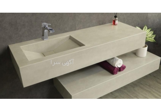 کابینت روشویی سنگی روشویی های سنگ طبیعی از موادی مانند سنگ مرمر آهک