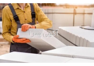 بلوک هبلکس aac اتوکلاو شده + چسب هبلکس و میلگرد بستر