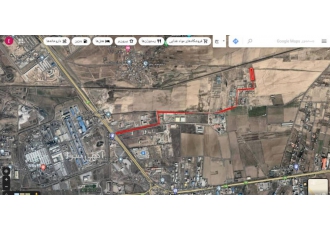 فروش یا معاوضه 2500 متر مربع زمین در اراک