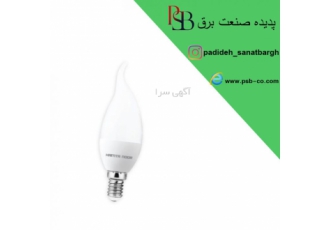 لامپ شمعی اشکی LED همتا نور