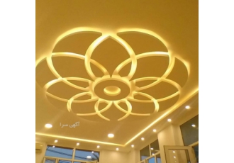 کناف کار اجرای کناف و سقف کاذب دیوار جدا کننده دکوراتیو نور مخفی سقف